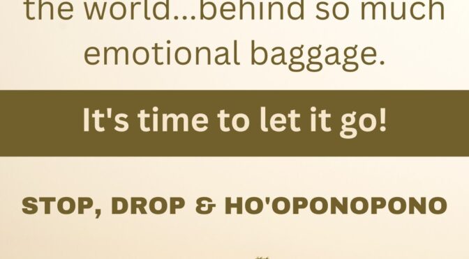 Let the baggage go already